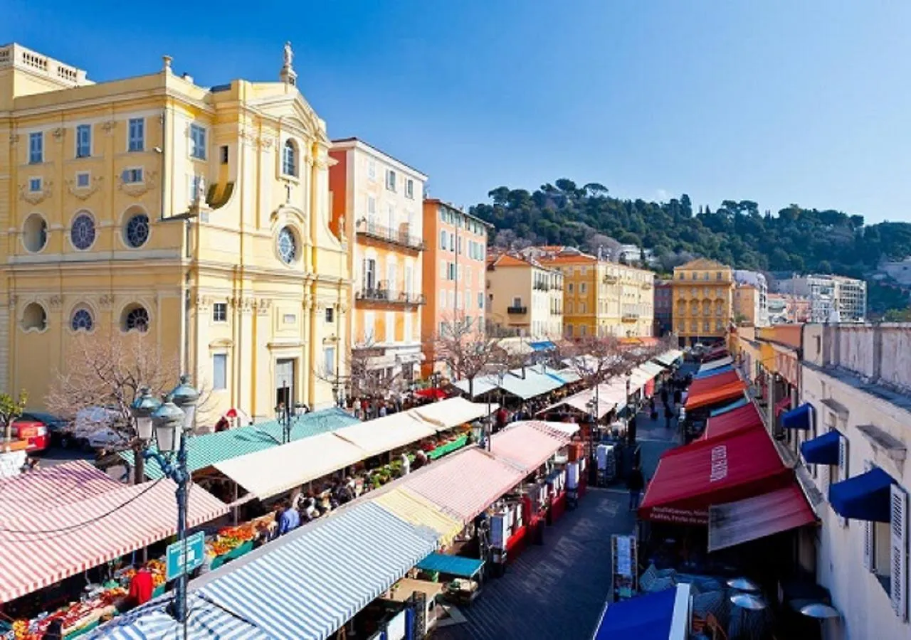 Le Rossetti B. - Modern, Long Balcony, Old Town Nice 0*,  Fransa